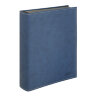 Кляссер серии DIAMANT с 60 черными страницами, 230мм Х 305мм, (1195-B, синий) LINDNER 