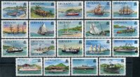 Гренада 1980г. Стандарт. Корабли. марка (19)