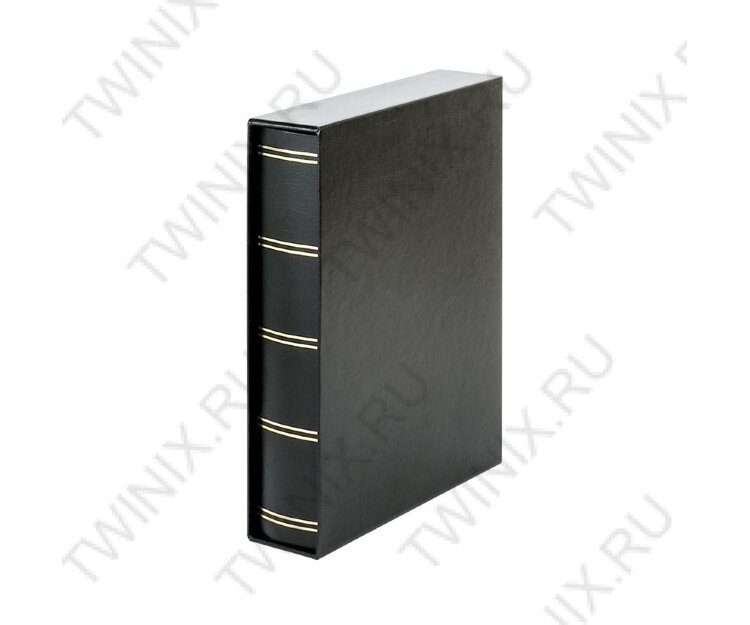 Кляссер ELEGANT, 60 черных страниц + защитная кассета(1169SK-S) Lindner Германия (черный) новый  