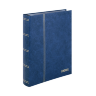 Кляссер standard с 48 чёрными страницами, 230х305х35мм, синего цвета, Lindner (1169-B) 