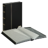 Кляссер standard с 48 чёрными страницами, 230х305х35мм, черного цвета, Lindner (1169-S)   