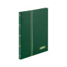Кляссер серии STANDARD с 16 белями страницами, 165мм Х 220мм Х 15мм, (1158-G, зеленый) LINDNER