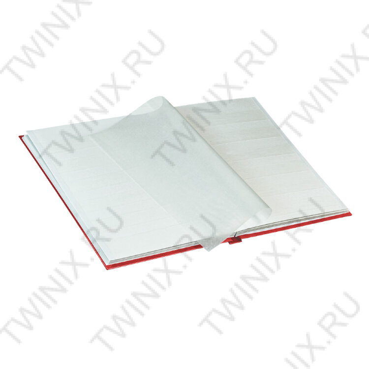 Кляссер серии STANDARD с 16 белями страницами, 165мм Х 220мм Х 15мм, (1158-R, красный) LINDNER  
