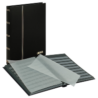 Кляссер standard с 32 чёрными страницами, 230х305х25мм, черного цвета, Lindner (1168-S)  
