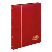 Кляссер серии LOTOS с 32 чёрными страницами, красного цвета 